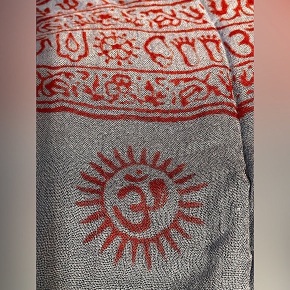 Prayer shawl/cover-up/bedspread Cost plus world market new twin soft rayon wrap - Picture 6 of 15